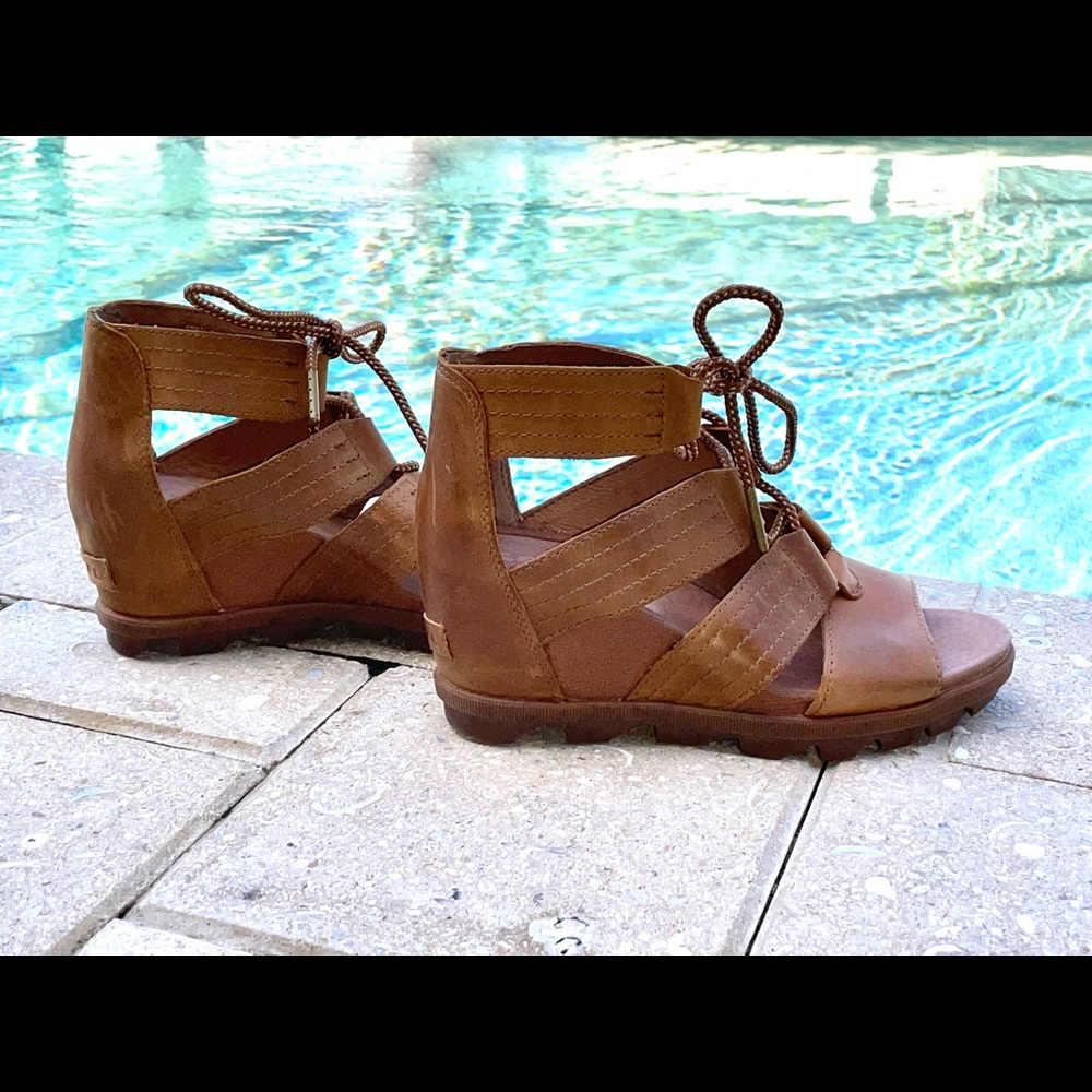 Sorel Women's Joanie II Lace Wedge Sandals